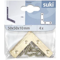 Gifi Quincaillerie^Equerre fenêtre 50mm métal x4