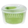 Gifi Essoreuse à salade plastique transparent et vert Ø24xH16cm