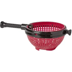 Gifi Essoreuse à salade plastique rouge