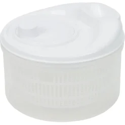 Gifi Essoreuse à salade plastique blanc 4,5l