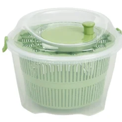 Gifi Essoreuse à salade transparente et verte