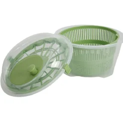 Gifi Essoreuse à salade transparente et verte