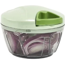 Gifi Essoreuse 3en1 hachoir et bol transparent et vert