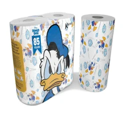 Gifi Nettoyage Et Entretien|Essuie-tout x2 rouleaux motif Donald Duck 70 feuilles