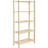 Gifi Rangement|Etagère 5 niveaux en pin naturel