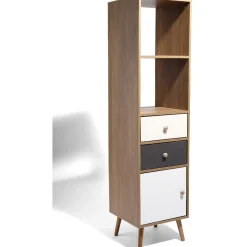 Gifi Rangement|Etagère colonne de rangement scandinave