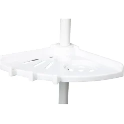 Gifi Equipement Douche^Etagère d'angle de douche extensible