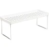 Gifi Rangement|Etagère de cuisine blanche empilable