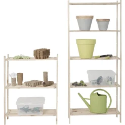 Gifi Rangement|Etagère de rangement en pin x 2