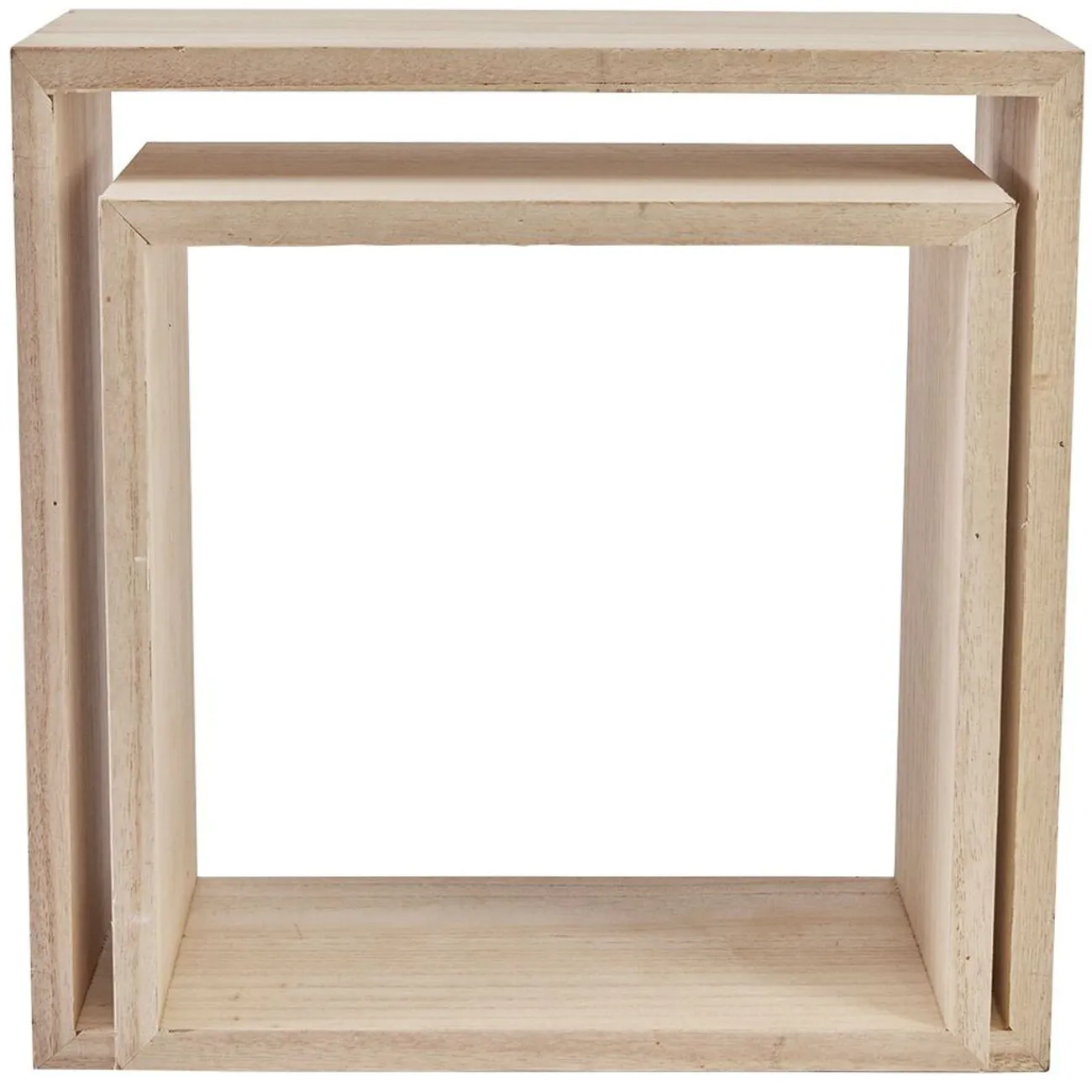 Gifi Rangement|Etagère murale Jungle forme carrée x2