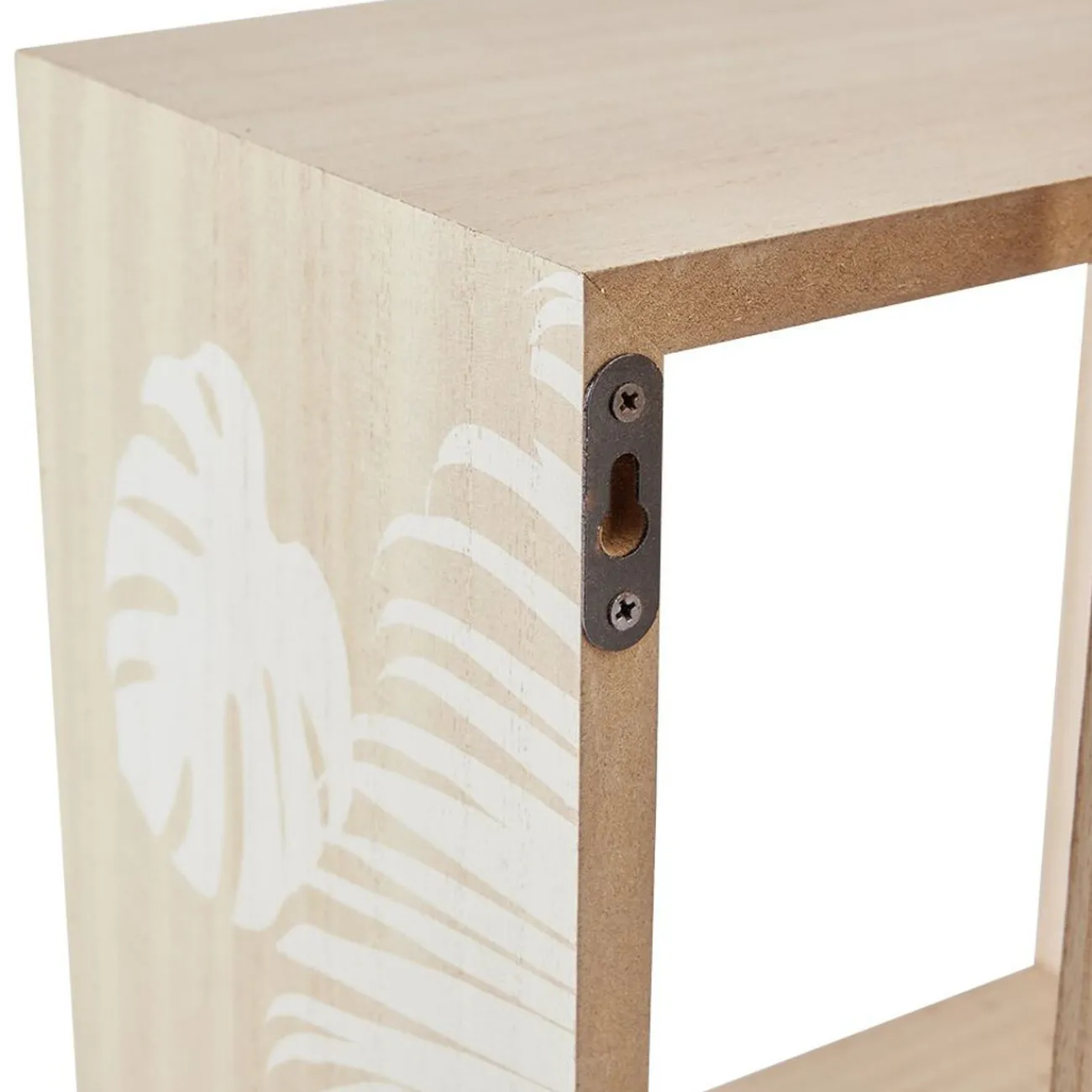 Gifi Rangement|Etagère murale Jungle forme carrée x2