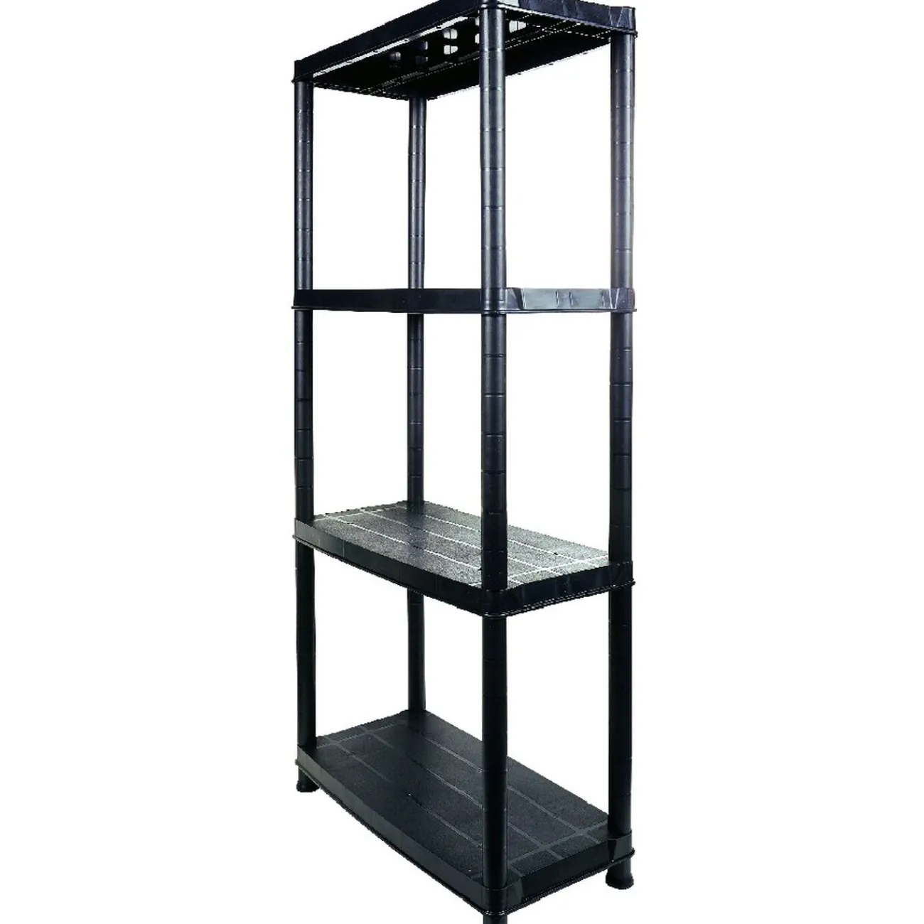 Gifi Rangement|Etagère noire 4 niveaux