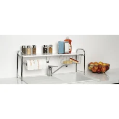 Gifi Etagère pont d'évier métallique