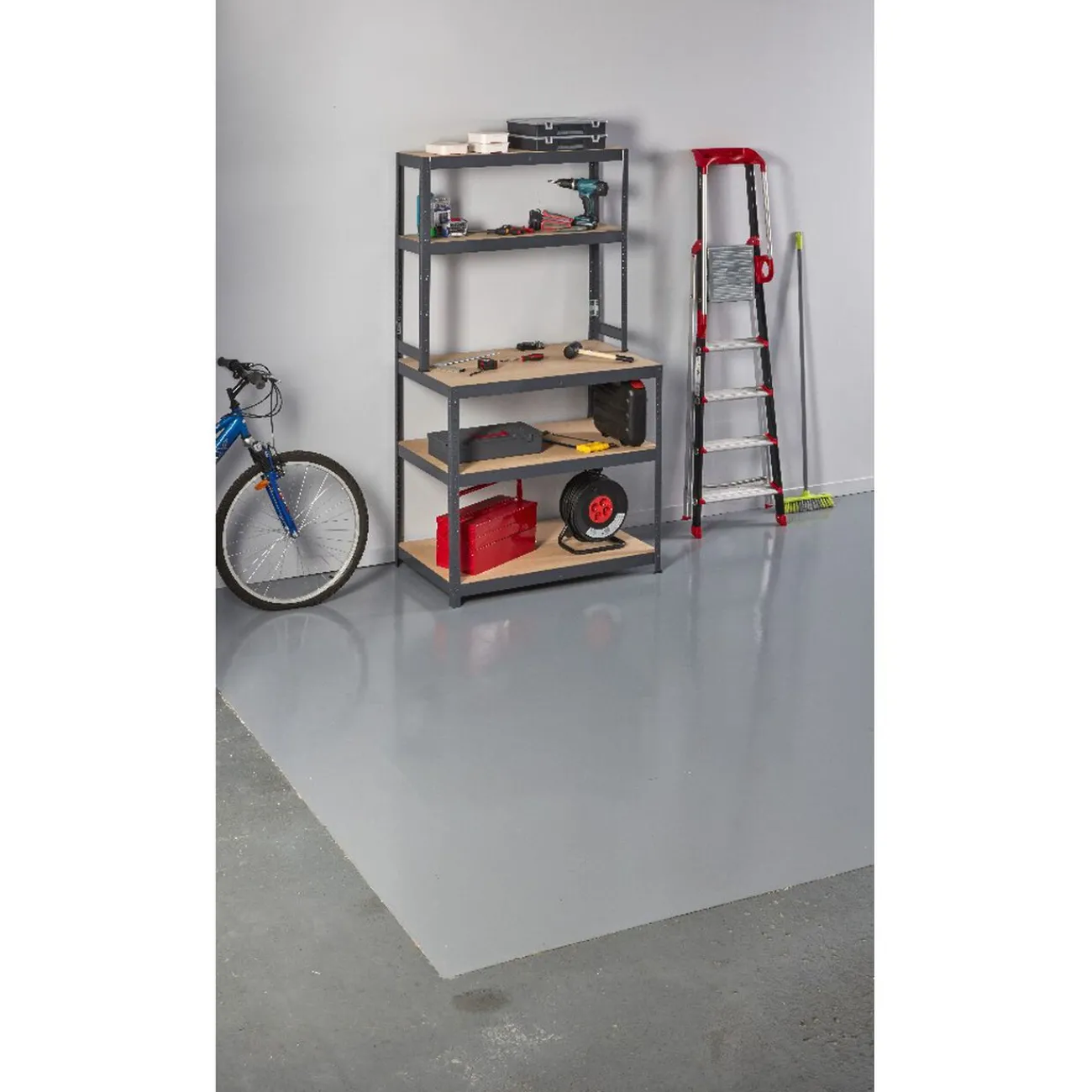 Gifi Rangement|Etagère établi d'atelier 5 niveaux