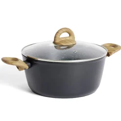 Gifi Faitout tous feux dont induction aluminium gris Ø24cm