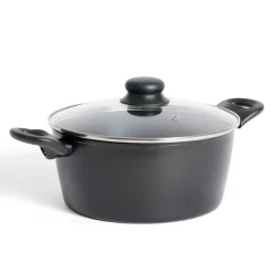 Gifi Faitout tous feux dont induction aluminium noir Ø24cm