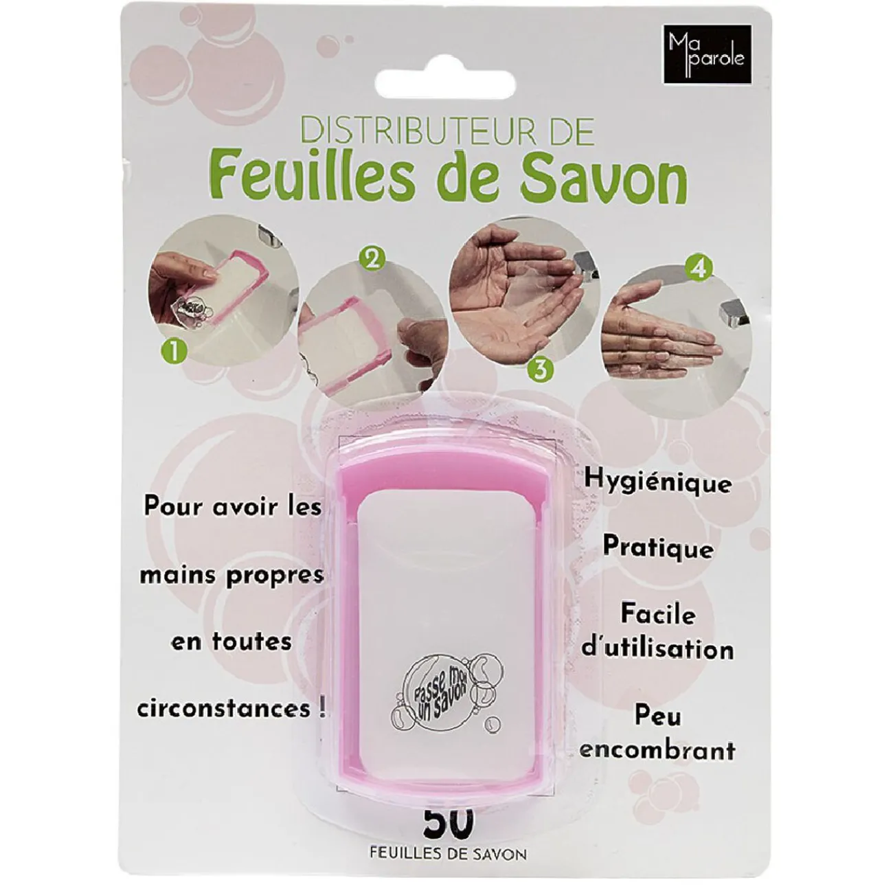 Gifi Bien-Être^Feuille de savon x50