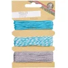 Gifi Quincaillerie^Ficelle bleu blanc L. 5 m x3