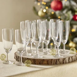 Gifi Flûte à champagne en verre 15cl x10