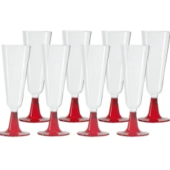 Gifi Flûte à champagne plastique x8