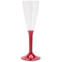 Gifi Flûte réutilisable rouge x6