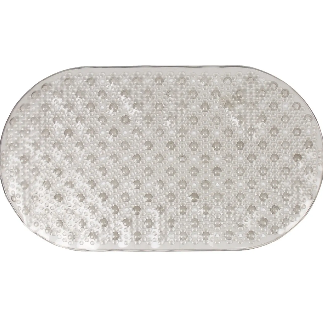 Gifi Equipement Douche^Fond de baignoire bulle transparent marron clair