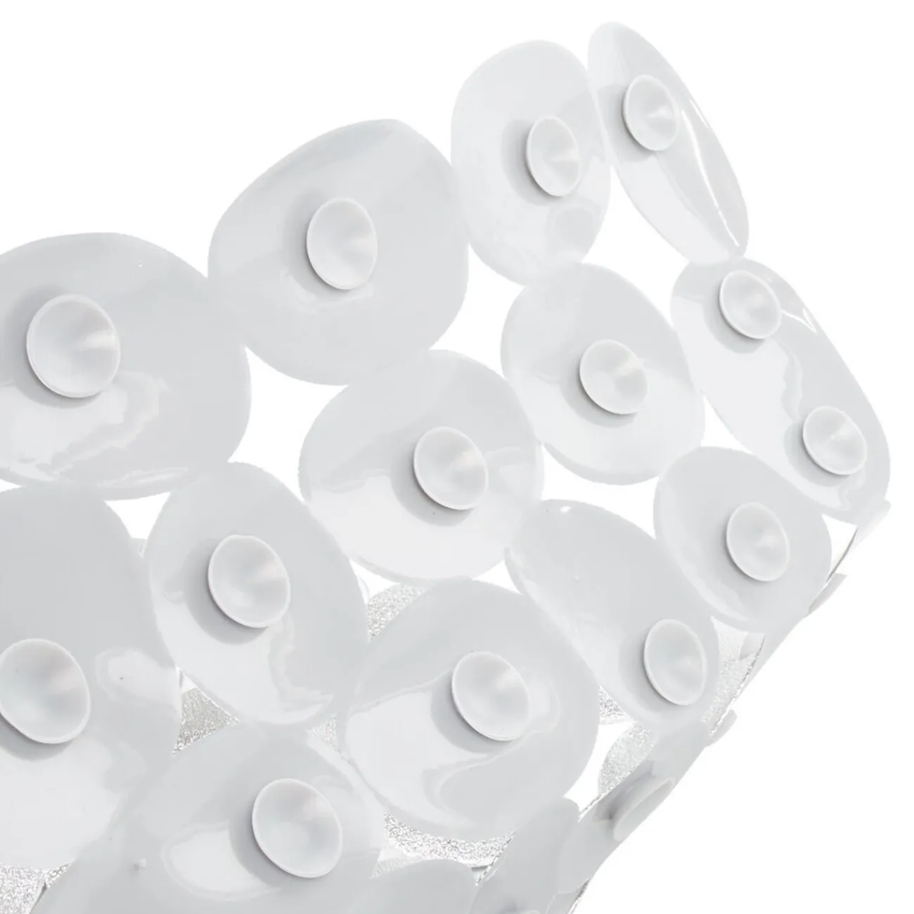 Gifi Equipement Douche^Fond de douche design galets gris brillant