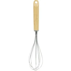 Gifi Fouet de cuisine inox avec manche en bois