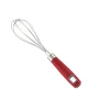 Gifi Fouet de cuisine inox manche en polypropylène rouge