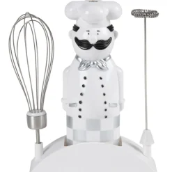 Gifi Fouet mousseur électrique 2 en 1