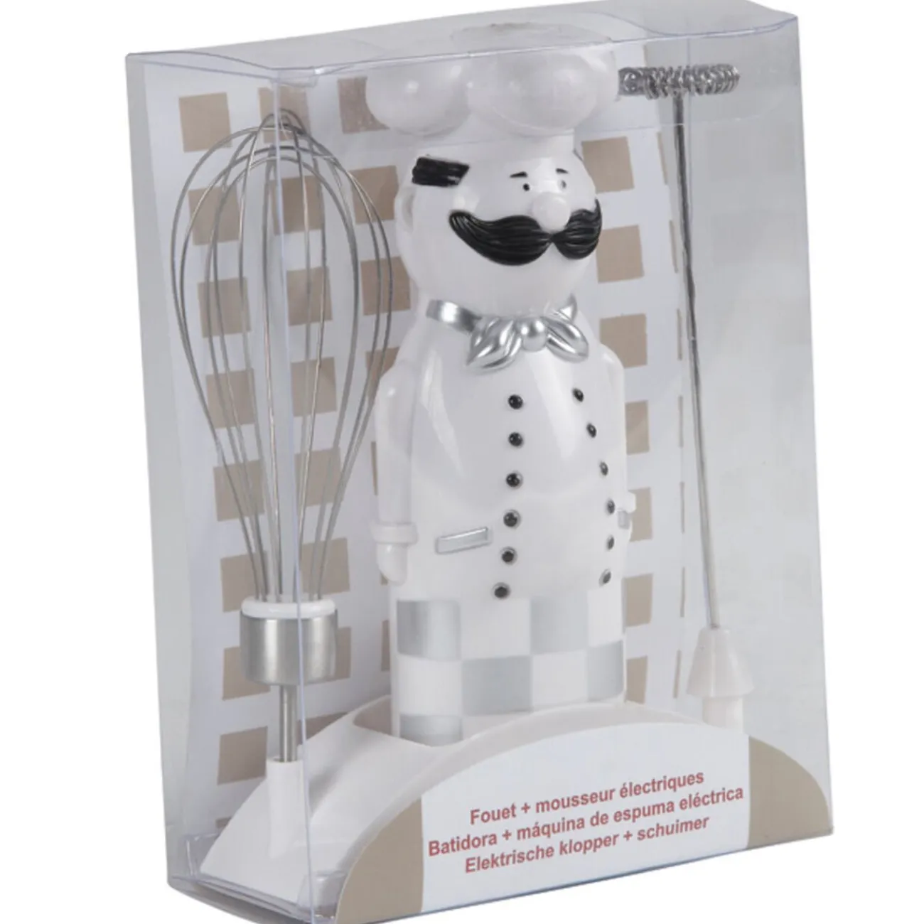 Gifi Fouet mousseur électrique 2 en 1