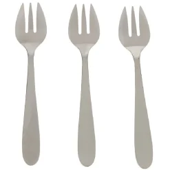 Gifi Fourchette à huître en inox x3