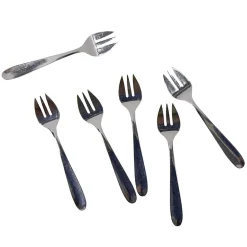 Gifi Fourchette à huître en inox x6