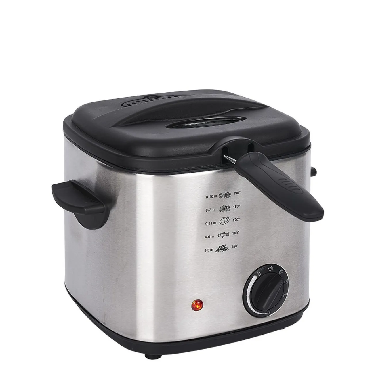 Gifi Friteuse et fondue en inox gris