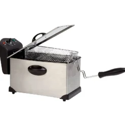 Gifi Friteuse inox 3,5 L Homday