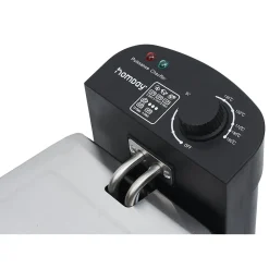 Gifi Friteuse électrique Homday amovible en inox 3L