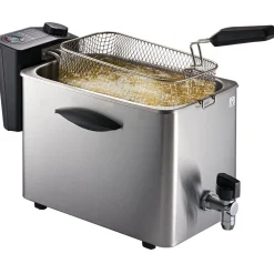 Gifi Friteuse semi professionnelle Cuisilux avec robinet 4L