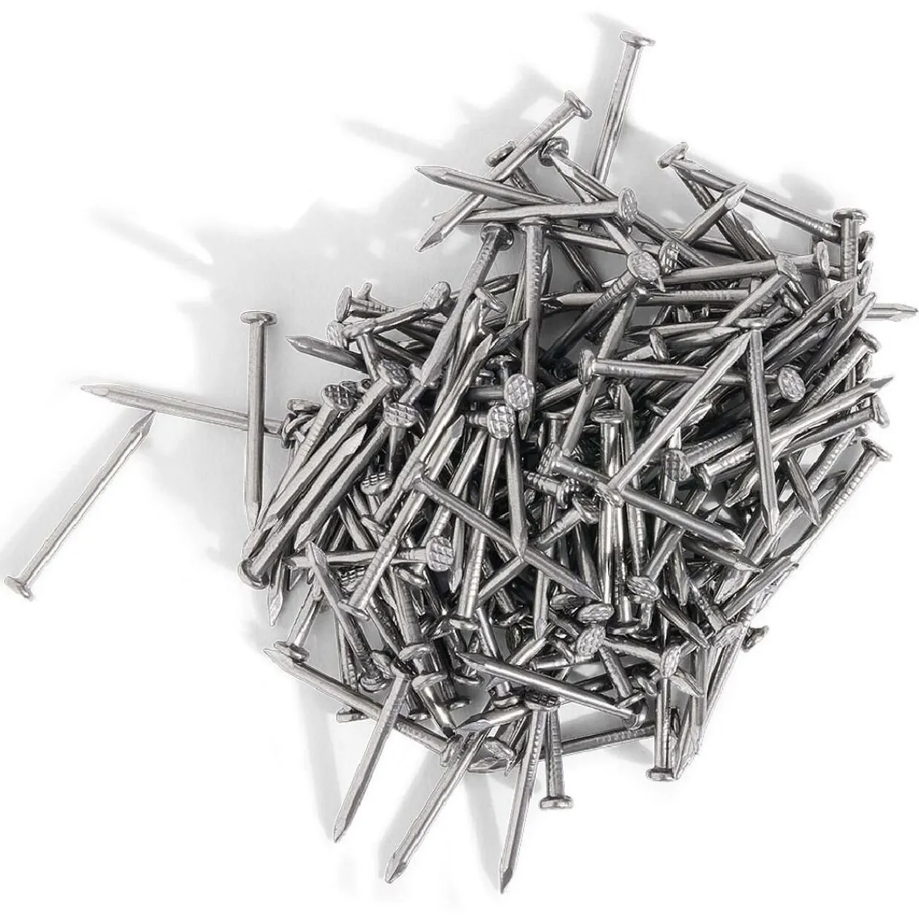 Gifi Quincaillerie^50g pointes tête homme acier brut - 1,5x25 mm