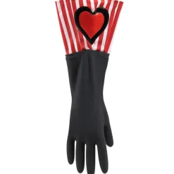 Gifi Entretien Du Linge|Gants de ménage noirs et rouges C'est du Propre