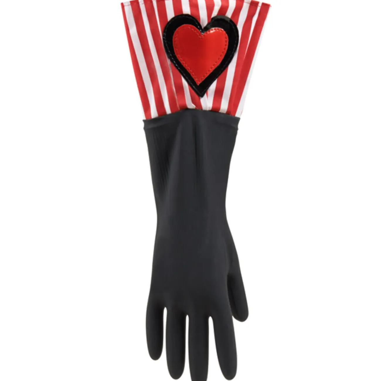 Gifi Entretien Du Linge|Gants de ménage noirs et rouges C'est du Propre