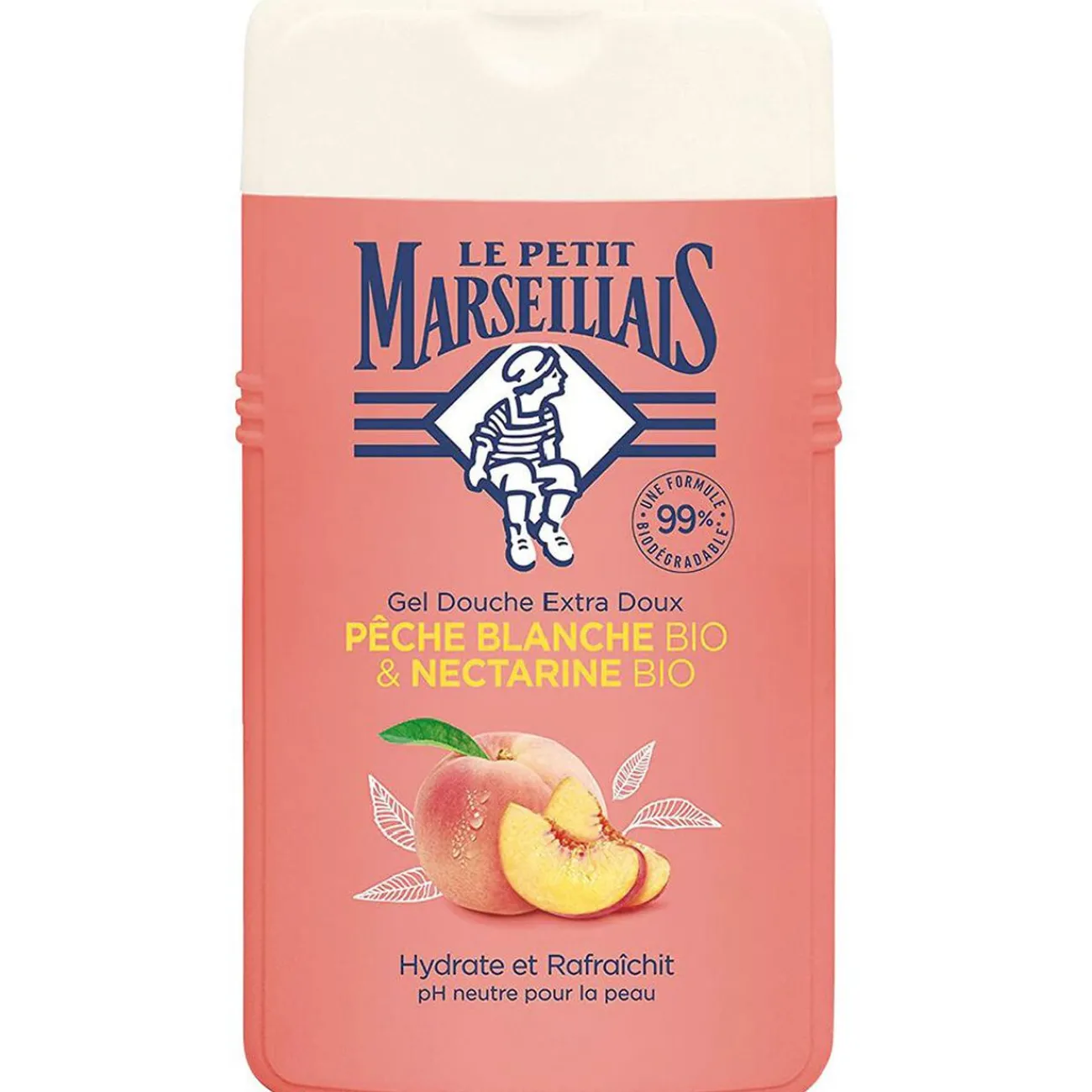 Gifi Bien-Être^Gel douche Le Petit Marseillais pêche blanche et nectarine
