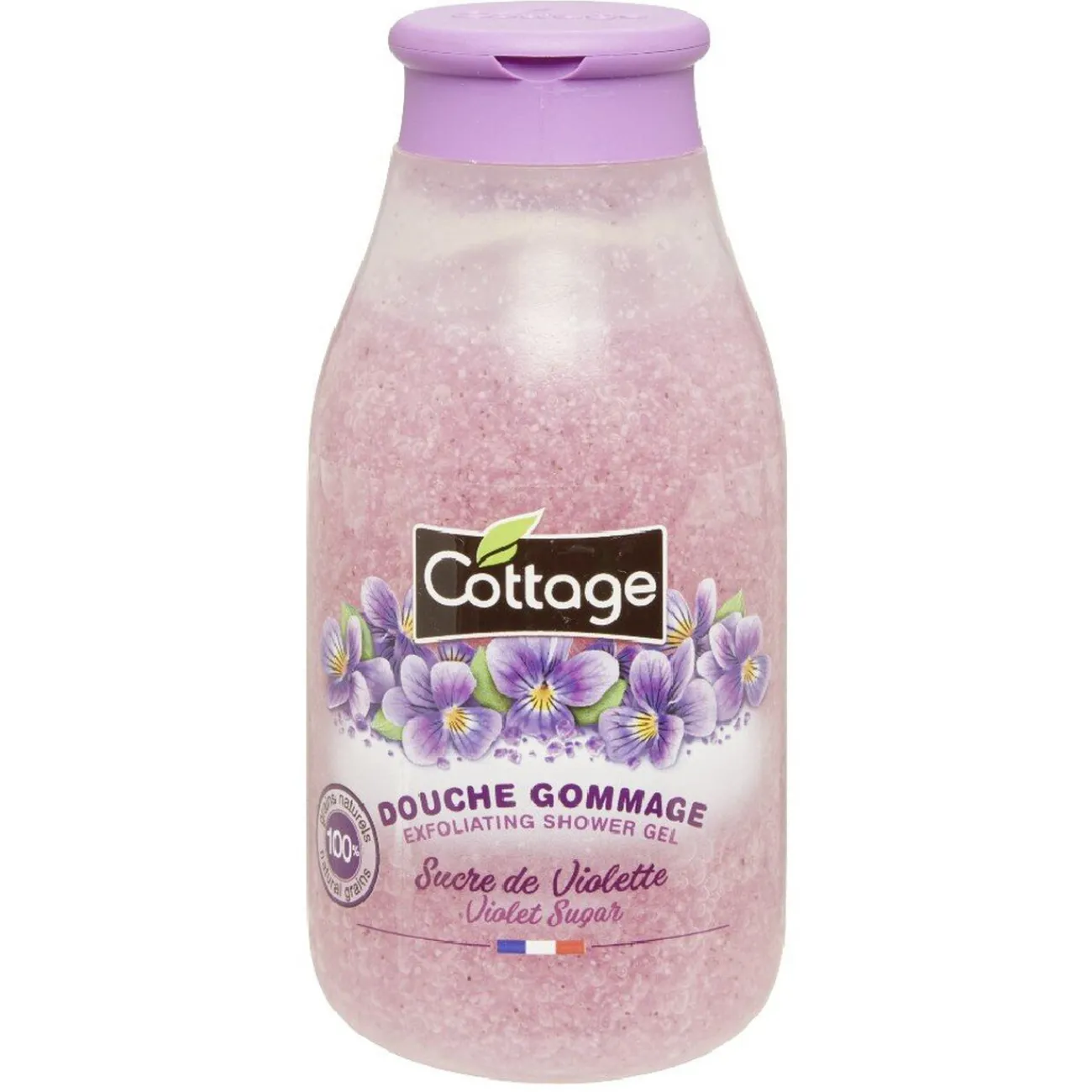 Gifi Beauté^Gel gommage COTTAGE violette 270ml