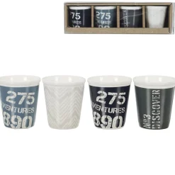 Gifi Gobelet à expresso 7cl x4