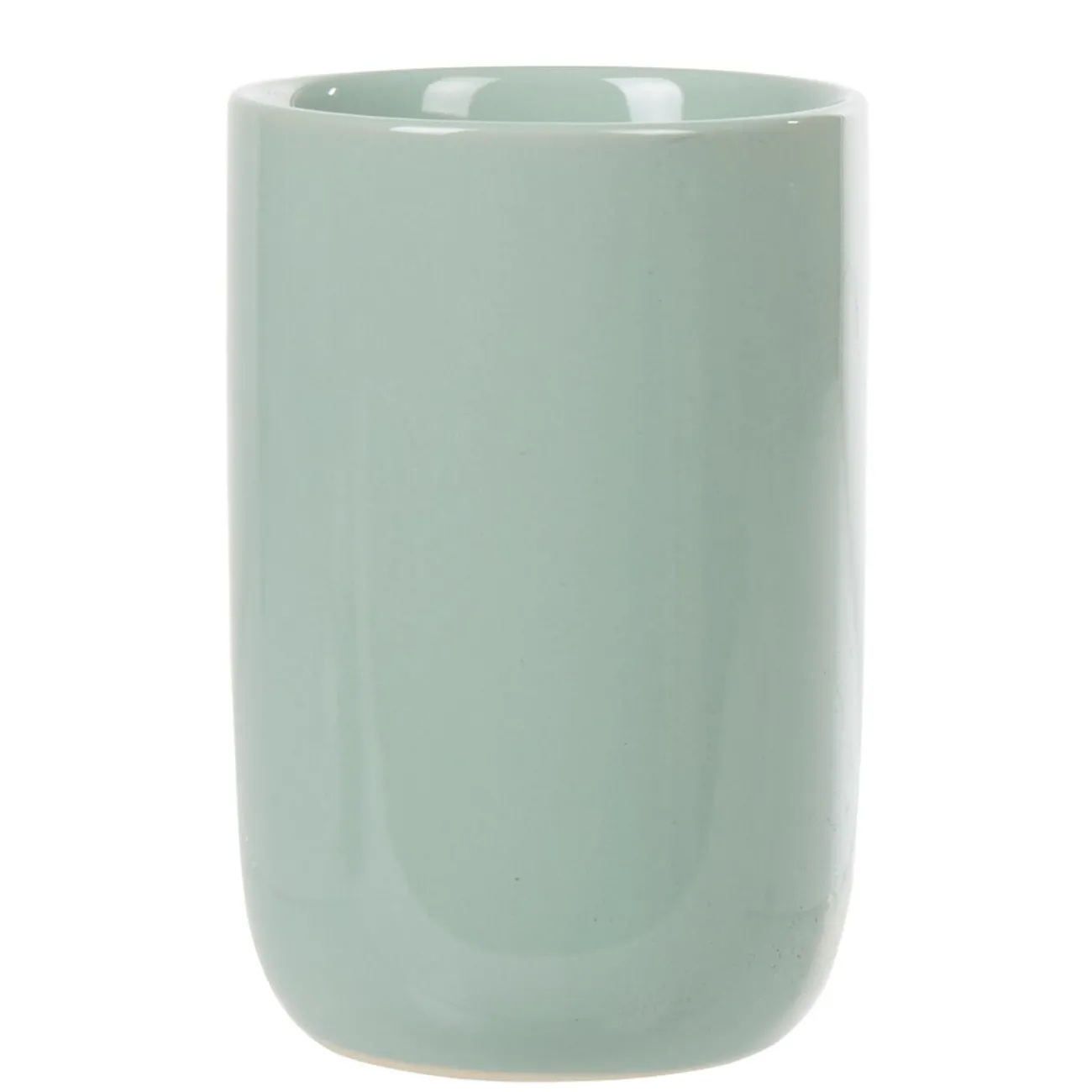 Gifi Aménagement Salle De Bain^Gobelet céramique vert d'eau