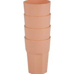 Gifi Gobelet en plastique couleur unie x 4