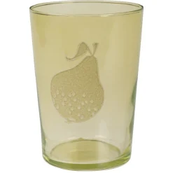 Gifi Gobelet en verre décor poire