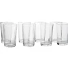 Gifi Gobelet en verre transparent x8