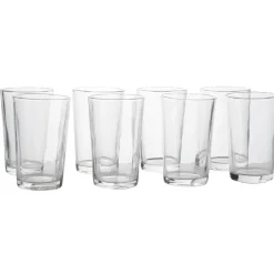 Gifi Gobelet en verre transparent x8