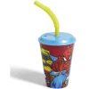 Gifi Gobelet enfant avec paille Spiderman Ø9xH16,3cm