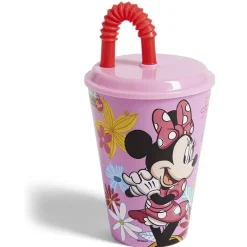 Gifi Gobelet enfant avec paille Minnie Mouse Ø9xH16,3cm